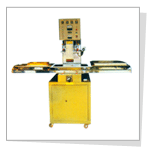 High frequency welding machine with sliding station